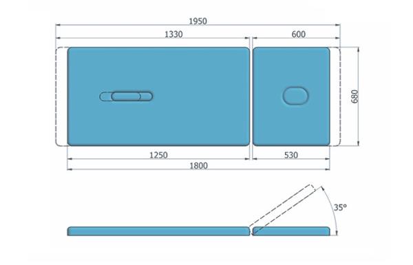 Kozetka lekarska DONNA