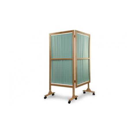 Parawan drewniany dwuczęściowy