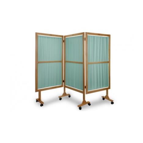 Parawan drewniany trzyczęściowy