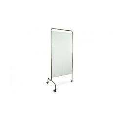 Parawan chromowany jednoczęściowy