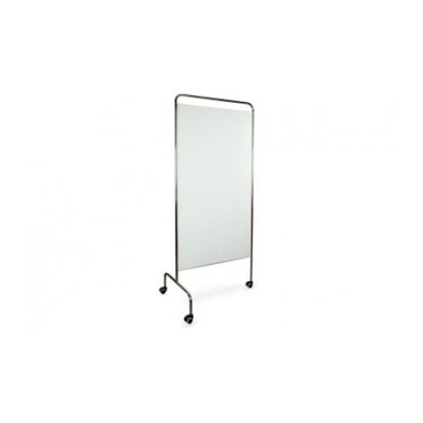 Parawan chromowany jednoczęściowy