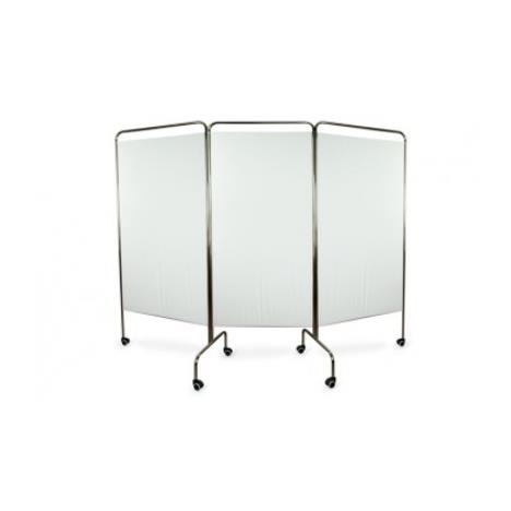 Parawan chromowany trzyczęściowy 