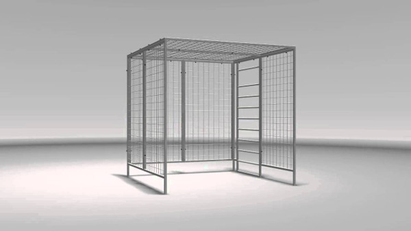 Kabina UGUL z drabinką do ćwiczeń 