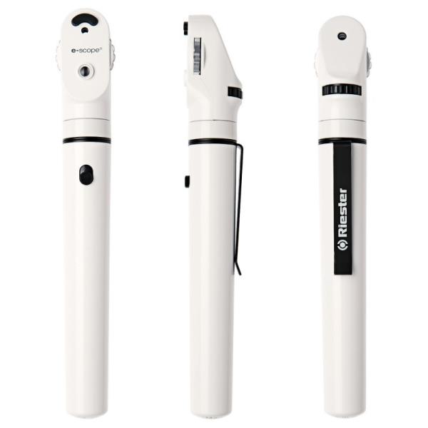 Oftalmoskop e-scope, żarówka standardowa, biały