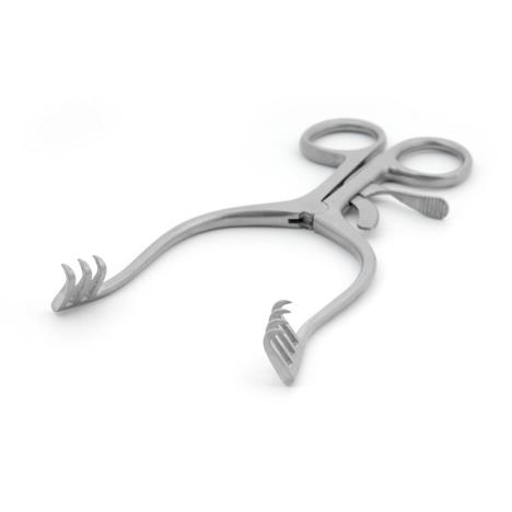 Rozwieracz do ran WEITLANER, ostry, zęby 3x4, dł. 13 cm