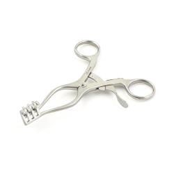 Rozwieracz do ran WEITLANER , tępy, zęby 3x4, dł. 13 cm