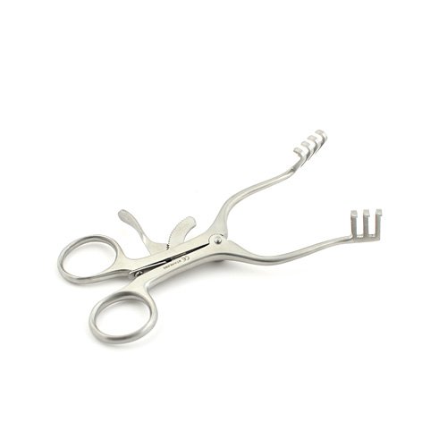 Rozwieracz do ran WEITLANER , tępy, zęby 3x4, dł. 13 cm