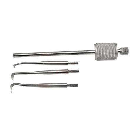 Zbijak ciężarkowy z trzema końcówkami