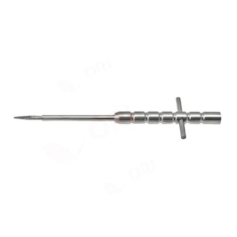 Osteotom płomyk prosty, bez ogranicznika, Ø 3,5 mm, dł. 15,5 cm