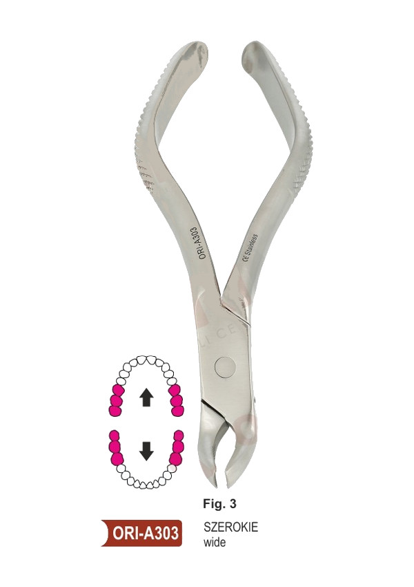 Kleszcze Meissner komplet 3 szt. (fig. 3, 3, 3)