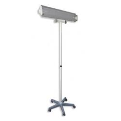 Lampa bakteriobójcza bezpośredniego działania 60W, statyw, 2 promiennik