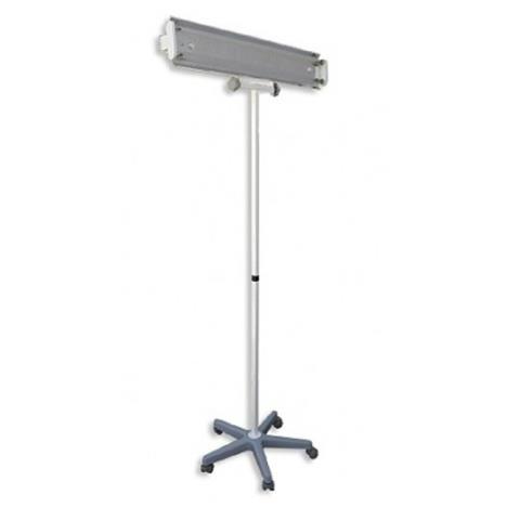 Lampa bakteriobójcza bezpośredniego działania 60W, statyw, 2 promiennik