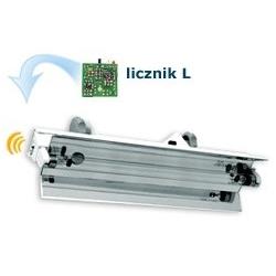 Lampa bakteriobójcza bezpośredniego działania 15W, z licznikiem, naścienne, 1 promiennik