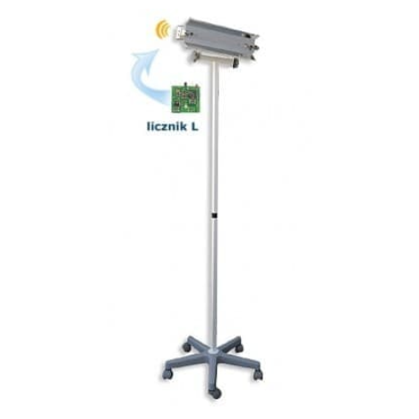 Lampa bakteriobójcza bezpośredniego działania 15W, z licznikiem, statyw, 1 promiennik