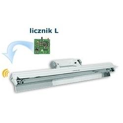 Lampa bakteriobójcza bezpośredniego działania 30W, z licznikiem, naścienne, 1 promiennik