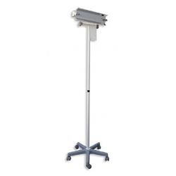 Lampa bakteriobójcza bezpośredniego działania 15W, licznik z wyświet. LED, statyw, 1 prom.