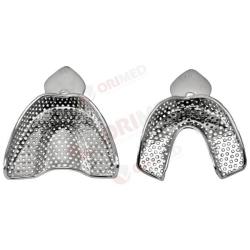 Łyżka wyciskowa pełna z rantem, perforowana, dół, fig. S (L5)