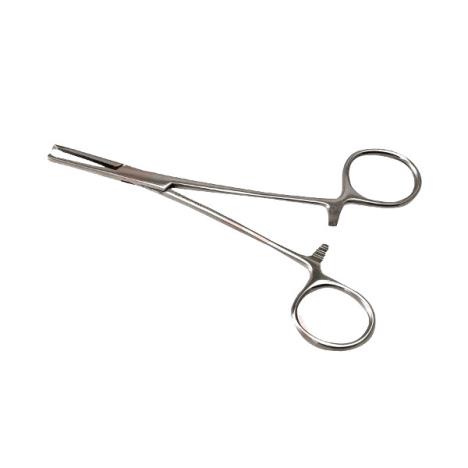 Kleszczyki naczyniowe KOCHER proste, dł. 10 cm, 1x2 ząbki- 1 szt.