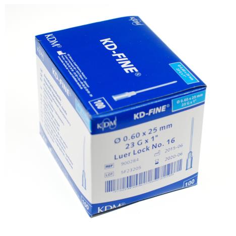 Igły iniekcyjne KD -  Fine j.u. 0,6 x 25 mm - 100 szt.