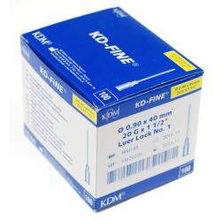 Igły iniekcyjne KD -  Fine j.u. 0,9 x 40 mm - 100 szt.