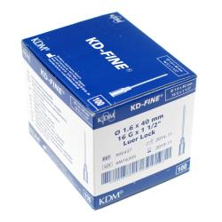 Igły iniekcyjne KD -  Fine j.u. 1,6 x 40 mm - 100 szt.