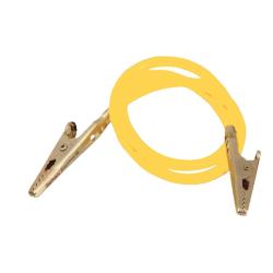 Łańcuszek do serwet plastikowy, żółty