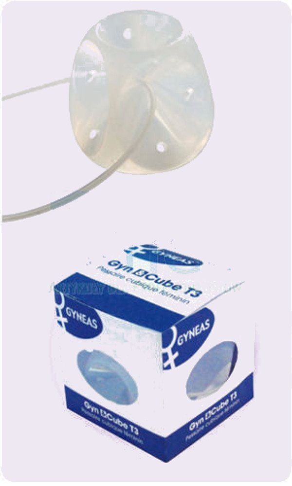 Pessar silikonowy GYN&CUBE 2w1, 22-30 mm SMALL