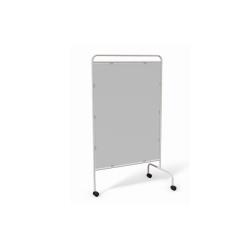 Parawan metalowy jednoczęściowy z płytą PCV