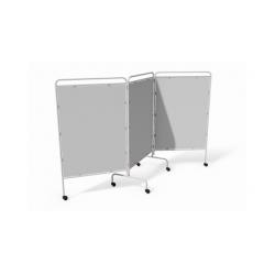 Parawan metalowy III z płytą PCV