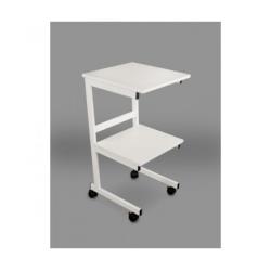 Stolik pod aparaturę metalowy II półki
