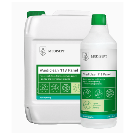 Mediclean 113 Panel Preparat do mycia paneli i podłóg z lakierowanego drewna - 5L