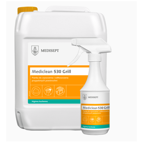 Medicelan 530 Grill Pianka do czyszczenia i odtłuszczania przypalonych powierzchni - 0,5L