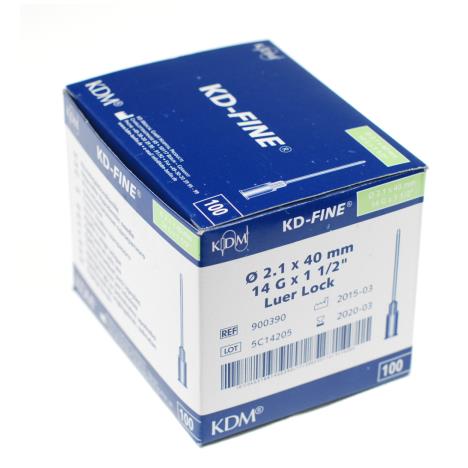 Igły iniekcyjne KD -  Fine j.u. 1,2 x 40 mm - 100 szt.