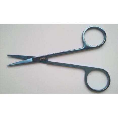Nożyczki oczne, proste, tępe końcówki (9-604)