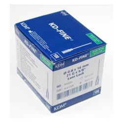 Igły iniekcyjne KD -  Fine j.u. 0,8 x  16 mm - 100 szt.