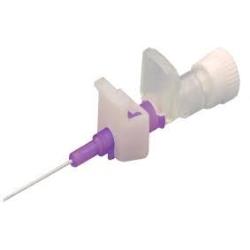Kaniula dożylna fioletowa wenflon bez portu Neoflon BD 0,6 x 19 mm 26G 