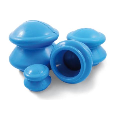 Bańki gumowe akupunkturowe, 4 szt.