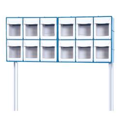 Pojemniki do segregacji leków i akcesoriów- 12 pojemników