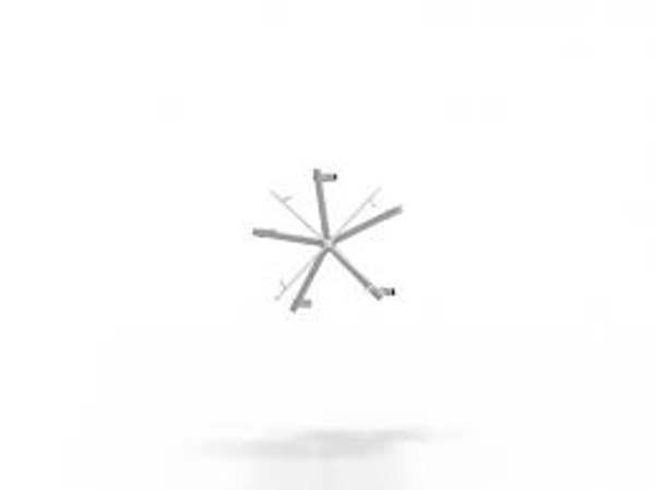 Stojak do płynów infuzyjnych z czterema haczykami 2-020