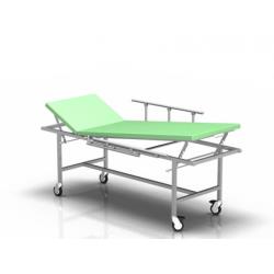 Kozetka do badania pacjentów, dwusekcyjna z regulacją zagłówka i części pod nogi 2-062