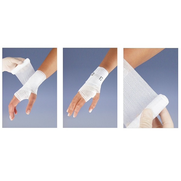 Matoban bandaż podtrzymujący z zapinką 15cm x 4m.