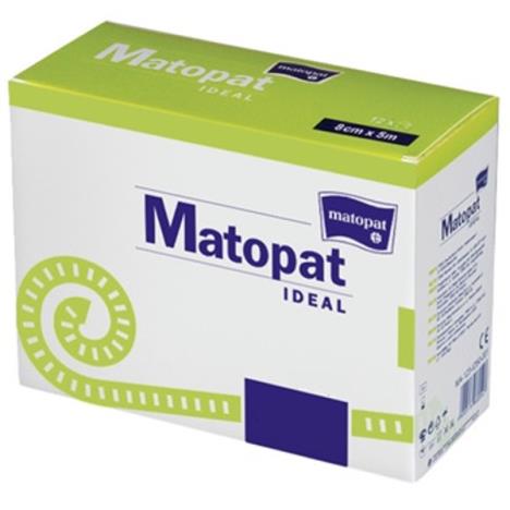 MATOPAT IDEAL bandaż elastyczny uniwersalny z zapinką 20cm x 5m, 1 sztuka