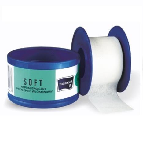 Przylepiec SOFT na włókninie  z nakładką 2,5 cm x 5 m, 1 szt.
