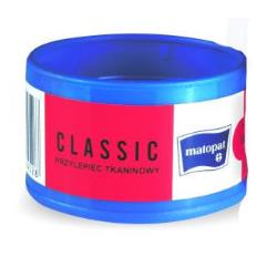 Przylepiec CLASSIC na tkaninie  z nakładką 1,25 cm x 5 m, 1 szt.