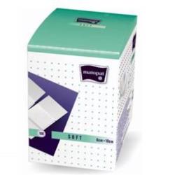 Plaster Soft z opatrunkiem do cięcia 6 x 10 cm 100 szt.