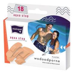 Zestaw plastrów wodoodpornych AQUA STOP 18szt.