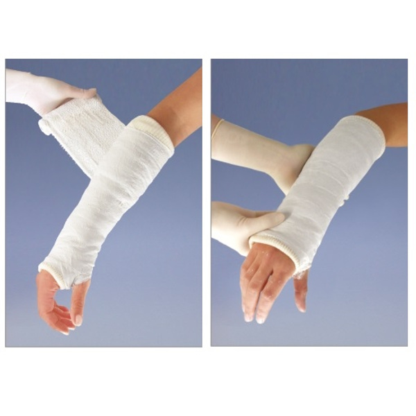 PREGIPS 12 opaska gipsowa wolnowiążąca 8 cm x 3 m, 2 szt.