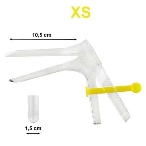 Wziernik ginekologiczny jednorazowy typu CUSCO roz. XS