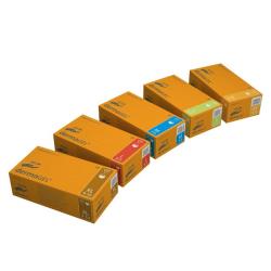 Rękawice lateksowe DermaGEL, niejałowe, bezpudrowe, roz. XL, 100 szt.