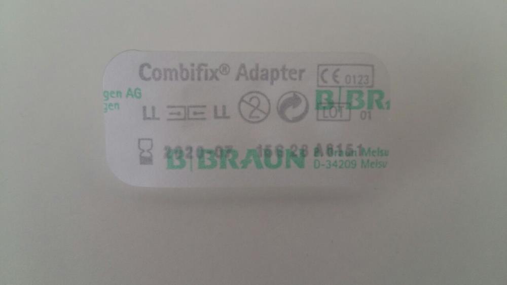 Łącznik do linii krwi żeńsko/żeński (combifix) - 100 szt.